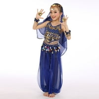 Dječji trbušni ples ručno izrađen za Djevojčice Dječji trbušni ples Egipatska plesna Tkanina