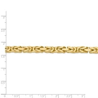 Bizantska Narukvica od lanca od žutog karatnog zlata