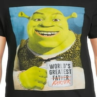 Majica s uzorkom Shrek za muškarce i Dan očeva za velike muškarce, veličina od $ 3