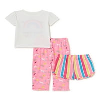 Wonder Nation Toddler Girls ' Dream pidžama, 3-komad set
