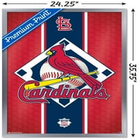 St. Louis Cardinals - plakat za zid logotipa, 22.375 34