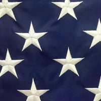 Vezene zvijezde američke zastave, ušivene pruge, mjedene ušice na otvorenom, 3.55 Stopa