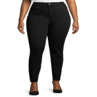 Terra & Sky Women's Plus Size Skinny traperice