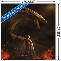 Zmajeva kuća-Rainier Dragon zidni poster na jednom listu, 14.725 22.375