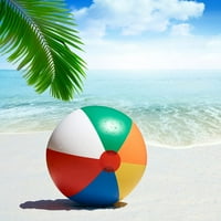 Loptice za plažu na napuhavanje, velike dugine loptice za plažu za zabave na bazenu, igračke za ljetne zabave na bazenu za djecu