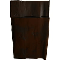 Ekena Millwork 6 H 10 D 72 W Riverwood Fau Wood Kamin Mantel Kit s Ashford Corbels, Premium Hickory