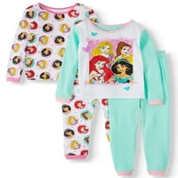 Disney princeza 4-komadića pamučna pidžama
