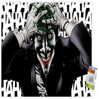 Stripovi-Joker-Ludi zidni poster s gumbima, 22.375 34