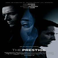 Ispis filmskog plakata Prestige na metalnom natpisu od 12 do 16 inča najbolji plakati za odrasle