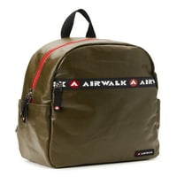 Airwalk unise laptop 14 ruksak, logotip zeleni