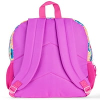 Ružičasti dječji ruksak s ružičastim djetetom Emoji Rainbow Poop Girls