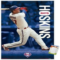 Plakat na zidu Philadelphia Phillies-Reece Hoskins, 22.375 34