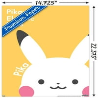 Električni zidni poster Pokemon - Pikachu, 14.72522.375