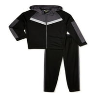 Atletic Works set za dječake jakne i hlače za staze, 2-komad, veličine 4- & Husky