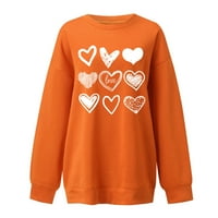Majica za Valentinovo, najbolji pokloni za žene, puloveri s dugim rukavima, zimska odjeća, džemper