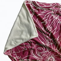 Prekrivač od flisa od 30 40, ružičasta