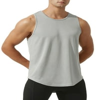 Muške majice za vježbanje u A-listi, ljetne majice za izgradnju tijela i fitness bez rukava, osnovne majice za vježbanje u teretani