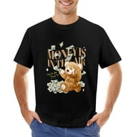 Novac u zraku majica s medvjedom za lutke smiješna novost poklon za Mušku majicu