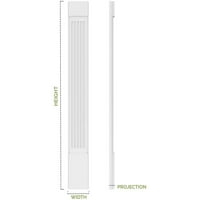 8 mj 90 mj 2 mj PV ravni panel pilastar sa standardnim kapitelom i bazom