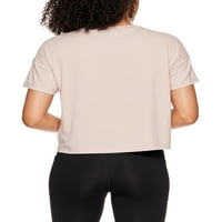Reebok grafički obrezana majice za žensko pokret