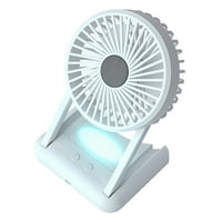 LED ventilator s promjenjivom brzinom ljetni Mini stolni ventilator za dom