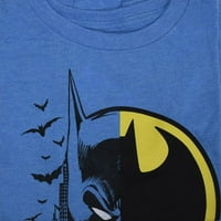 Majica s podijeljenim likom stripa o Batmanu