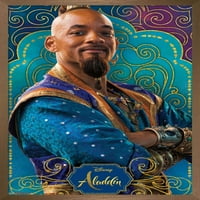 Zidni plakat Aladdin u Genie pose, 22.375 34