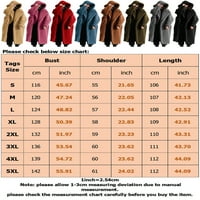 Ženski kaputi A-Lister kardigan jakna jednobojna gornja odjeća kaput s debelim džepom uredska Deva 4 inča