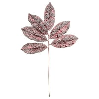 Umjetni Božićni sprej od 22 tamnocrveni sjaj magnolije. Uključuje sprejeve u pakiranju