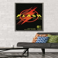Zidni poster iz stripa Flash-spašavanje budućnosti i prošlosti, uokviren 22.375 34