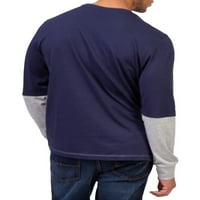 S. Polo ASN. Muška majica s prugama s dugim rukavima