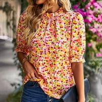 Ženska bluza, ženski Casual Top, proljetno-ljetna cvjetna košulja, ženski odmor