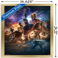 Kinematografski svemir-Osvetnici-Endgame-svemirski zidni Poster, 14.725 22.375
