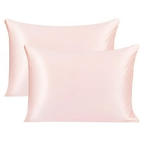 Jedinstvene ponude Momme svilene jastuke postavljene za kosu kože ružičasta standard
