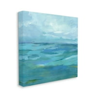Studell koji teku oceanska plima Sažetak krajobrazne galerije za slikanje omotana platna za tisak zidne umjetnosti