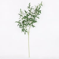 Umjetna biljka Bumbar realistična dugotrajna Ukrasna Račvasta svijetla umjetna Maslinova grančica za svadbenu zabavu