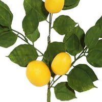 20 umjetni zeleni i žuti limunski sprejevi s lišćem salale. od 4
