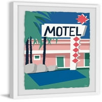 Motel II uokviren tisak slikanja