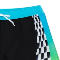 Wonder Nation Boys Jungle Swim Shorts, veličine 4- & Husky