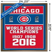 Chicago Cubs - zidni plakat prvaka, 22.375 34