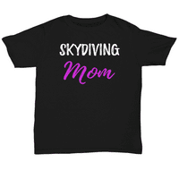 Majica za mamu koja skače padobranom, zabavna ideja za poklon za mamu koja skače padobranom