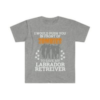 Gurajte se ispred zombija kako biste spasili Labrador Retriver Majica od 2 do 3 inča