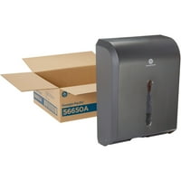 Paketić, paketić 56650, kombinirani dozator papirnatih ručnika, kartonska kutija, Crna