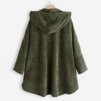 Zimske jakne za žene pufer jakna svijetlo zelena zelena
