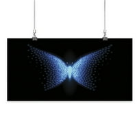 Plakat s neonskim leptirom-Slika Iz e-maila