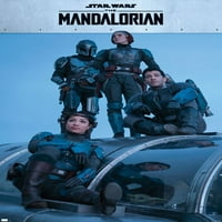 Ratovi zvijezda: Mandalorijska sezona - Zidni plakat Mandalorijske grupe, 22.375 34