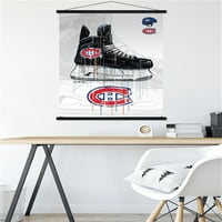 Zidni poster Montreal Canadiens-Magnetski uokvireni klizaljka, 22.375 34