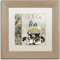 Zaštitni znak likovna umjetnost Umjetnost čaja i Canvas Art by Color Bakery White Matte, breza