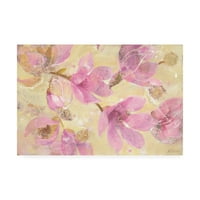 Zaštitni znak likovna umjetnost 'Magnolias in Bloom' platno umjetnost Albena Hristova