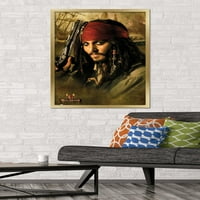 Diesne Pirati s Kariba: Škrinja mrtvaca - Zidni plakat Johnnieja Deppa, 22.375 34